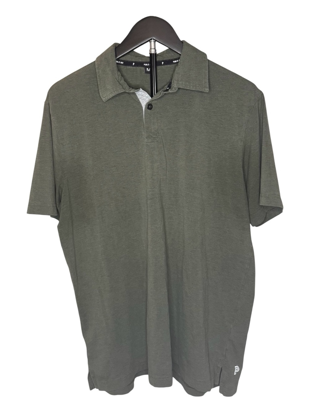 Public Rec Men's Olive Green Polo Shirt